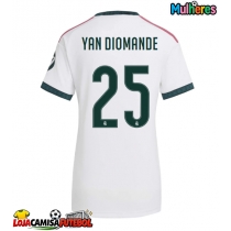 Camisa de Futebol Real Madrid Yan Diomande #25 Equipamento Principal Mulheres 2026-27 Manga Curta